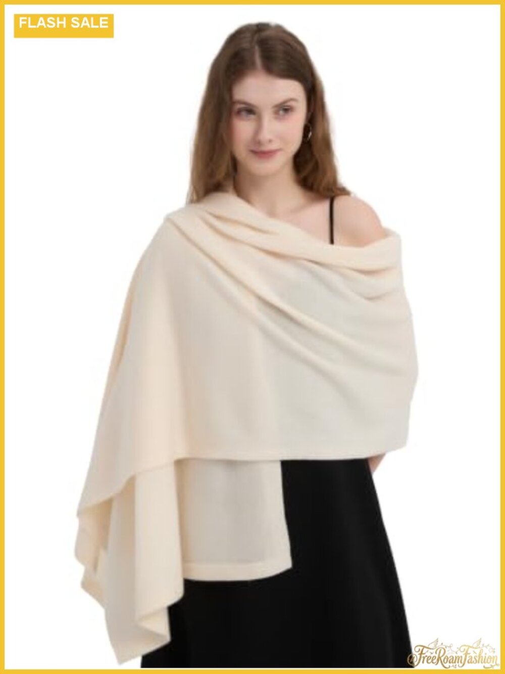 Cashmere Wool Blend Shawl Wrap Women Pashmina Scarf Poncho Travel